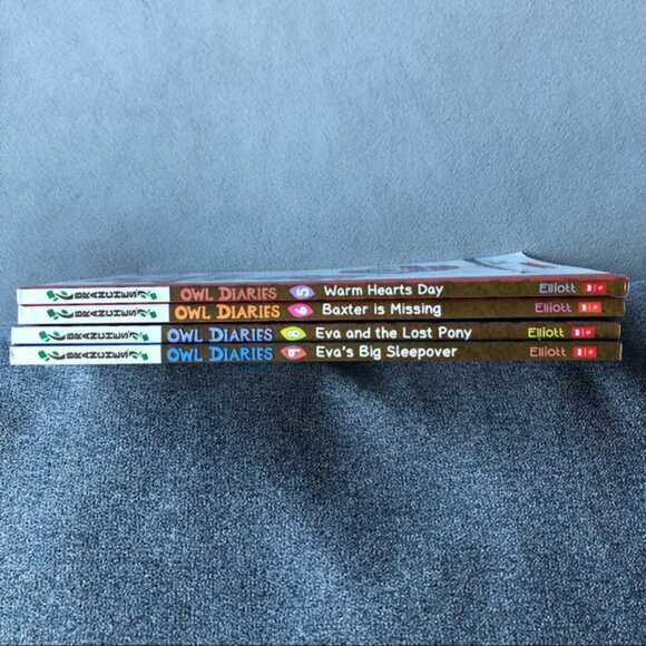 Set of 4 ~ Owl Diaries ~ Books #5 6 8 and 9 - Picture 10 of 10